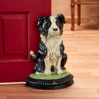 Sandicast Original Size Border Collie Sculpture & Reviews | Wayfair